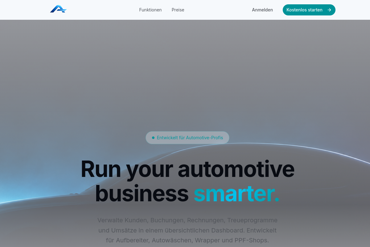 Autiq – SaaS-Plattform für Automotive-Betriebe