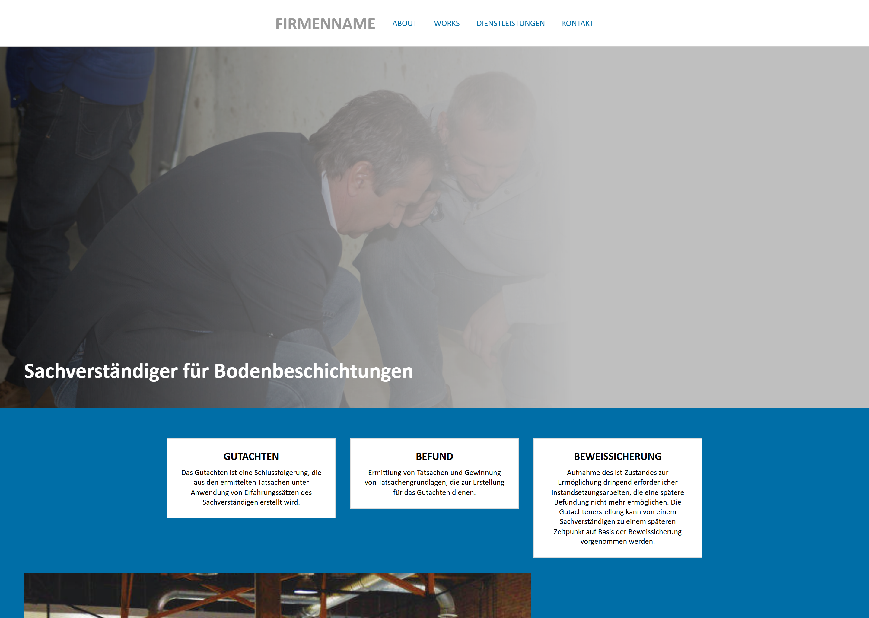 Lind-SV Sachverständiger – alte Website